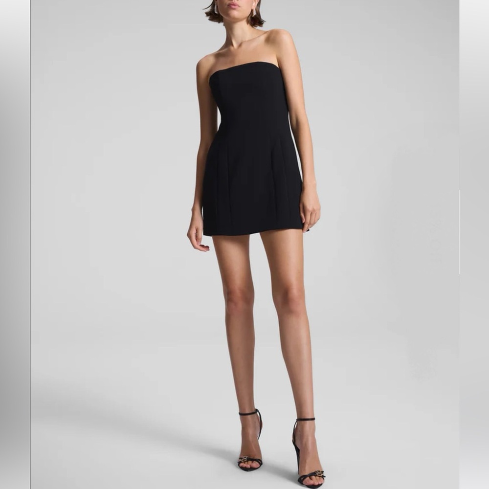 a.l.c. elsie mini dress in black